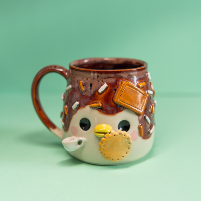 Salon de thé - Tasse 500ml Recto Verso