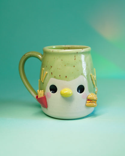 Burger & frites - Tasse 500ml Recto Verso