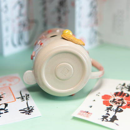 Taiyaki & Pudding fraise - Tasse 550 ml