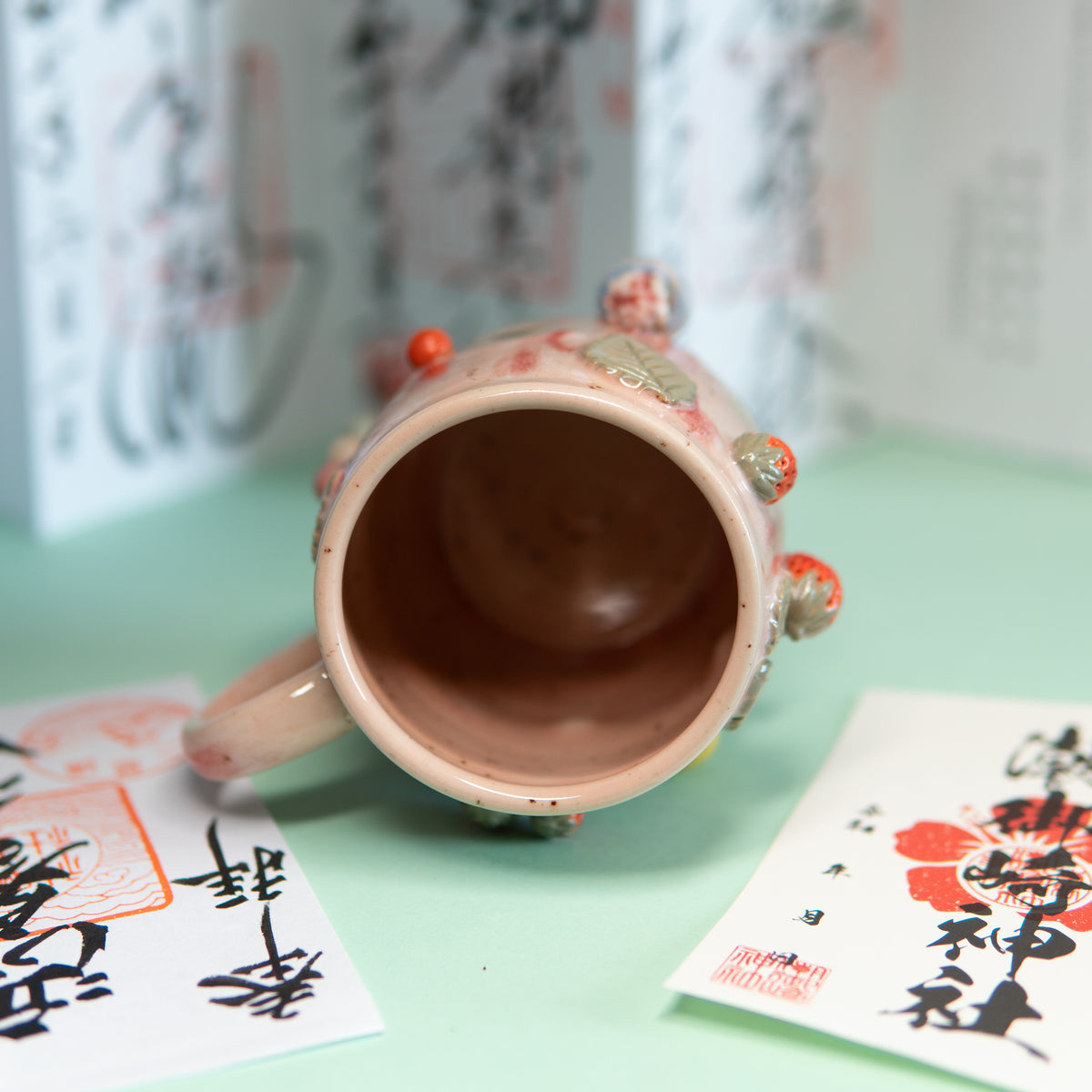 Kakigori, Hanami dango et fraises - Tasse 500 ml