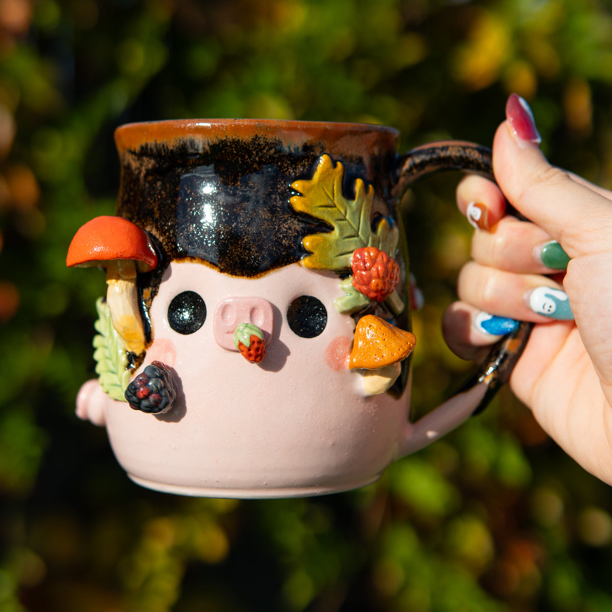 Cochon champêtre - Tasse 600 ml