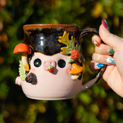 Cochon champêtre - Tasse 600 ml