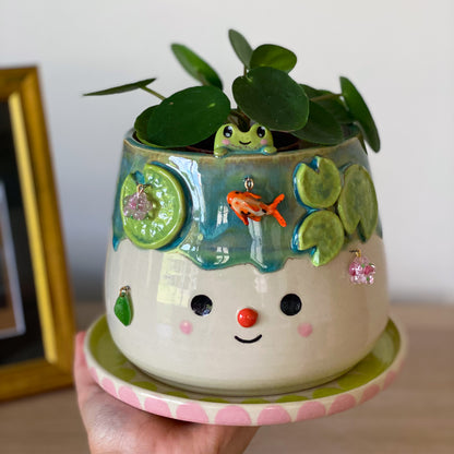 Nenuphar 04 - pot + soucoupe