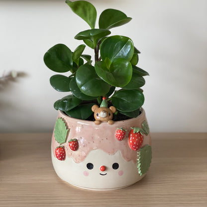 Stawbearry - Grand pot de fleur