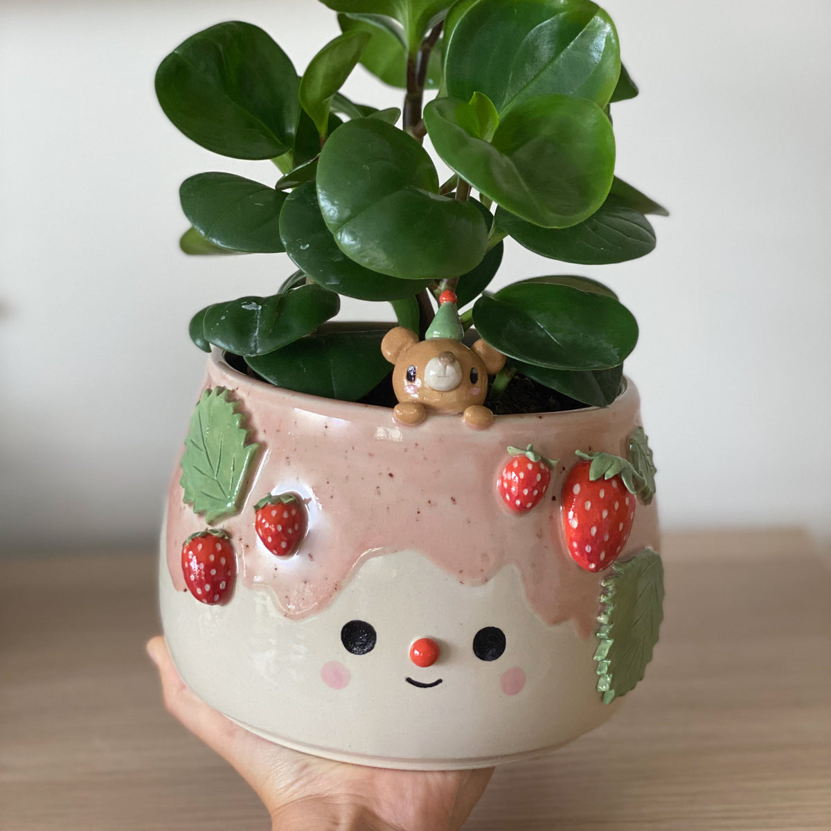 Stawbearry - Grand pot de fleur