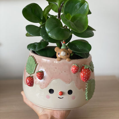 Stawbearry - Grand pot de fleur