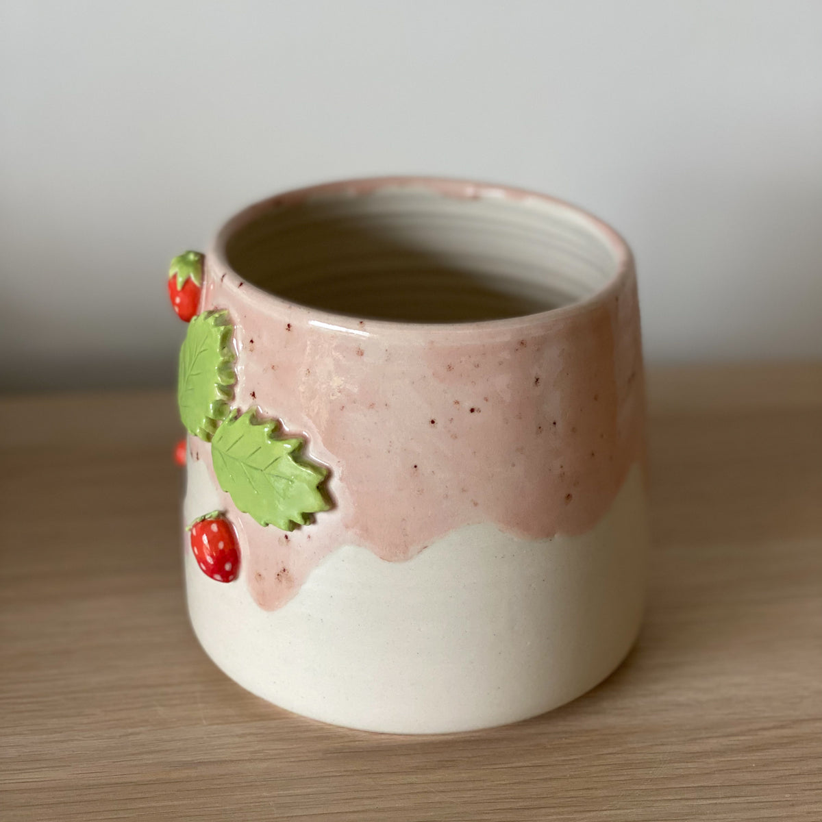 Fraises - Pot de fleur