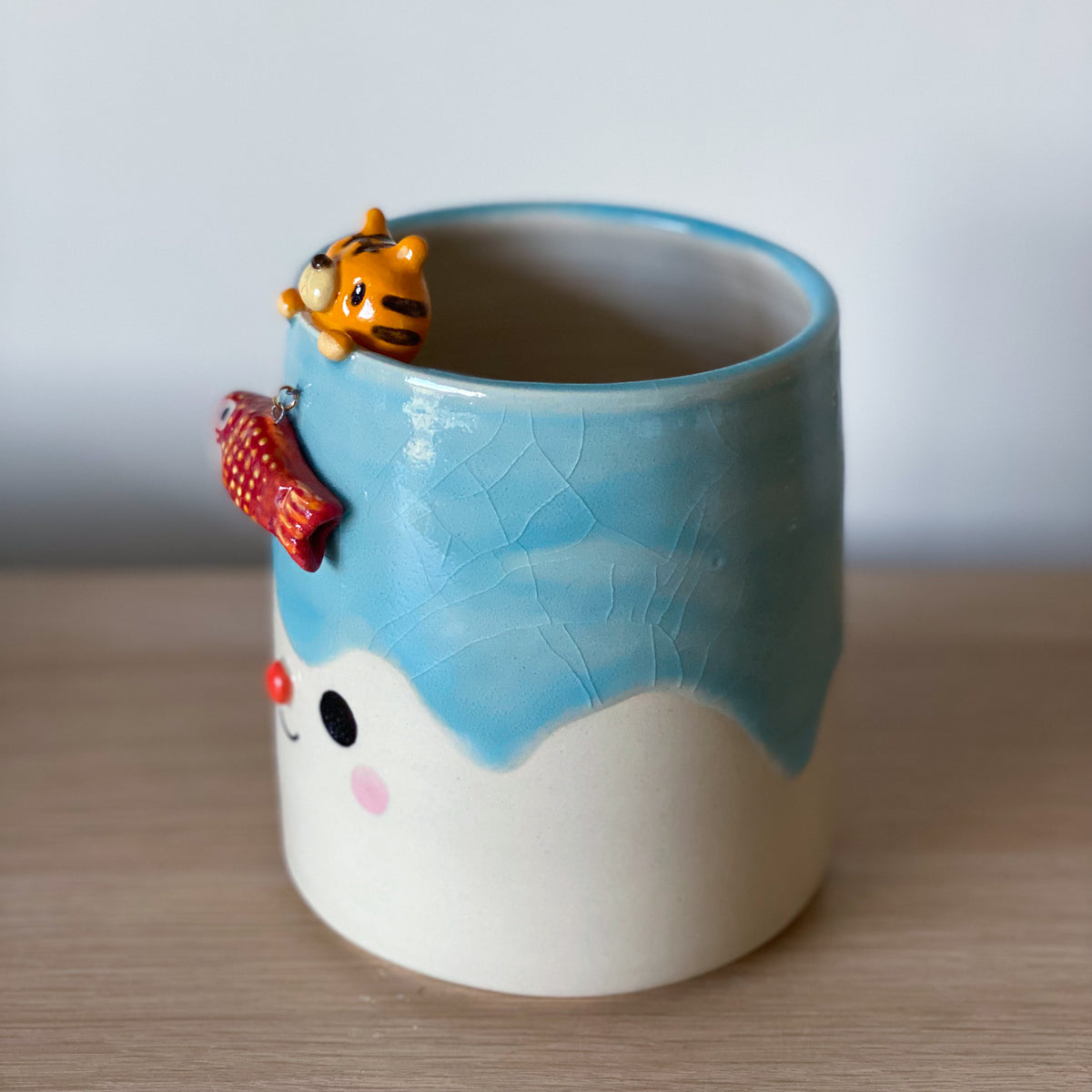 Koinobori, tigre - Vase / pot non percé