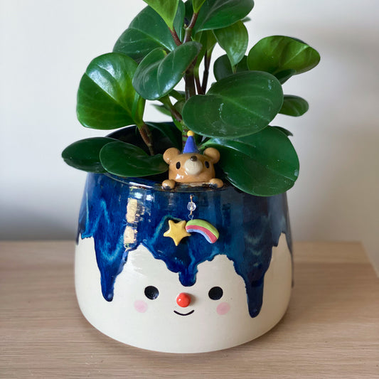 Magicien de la nuit - Grand pot de fleur