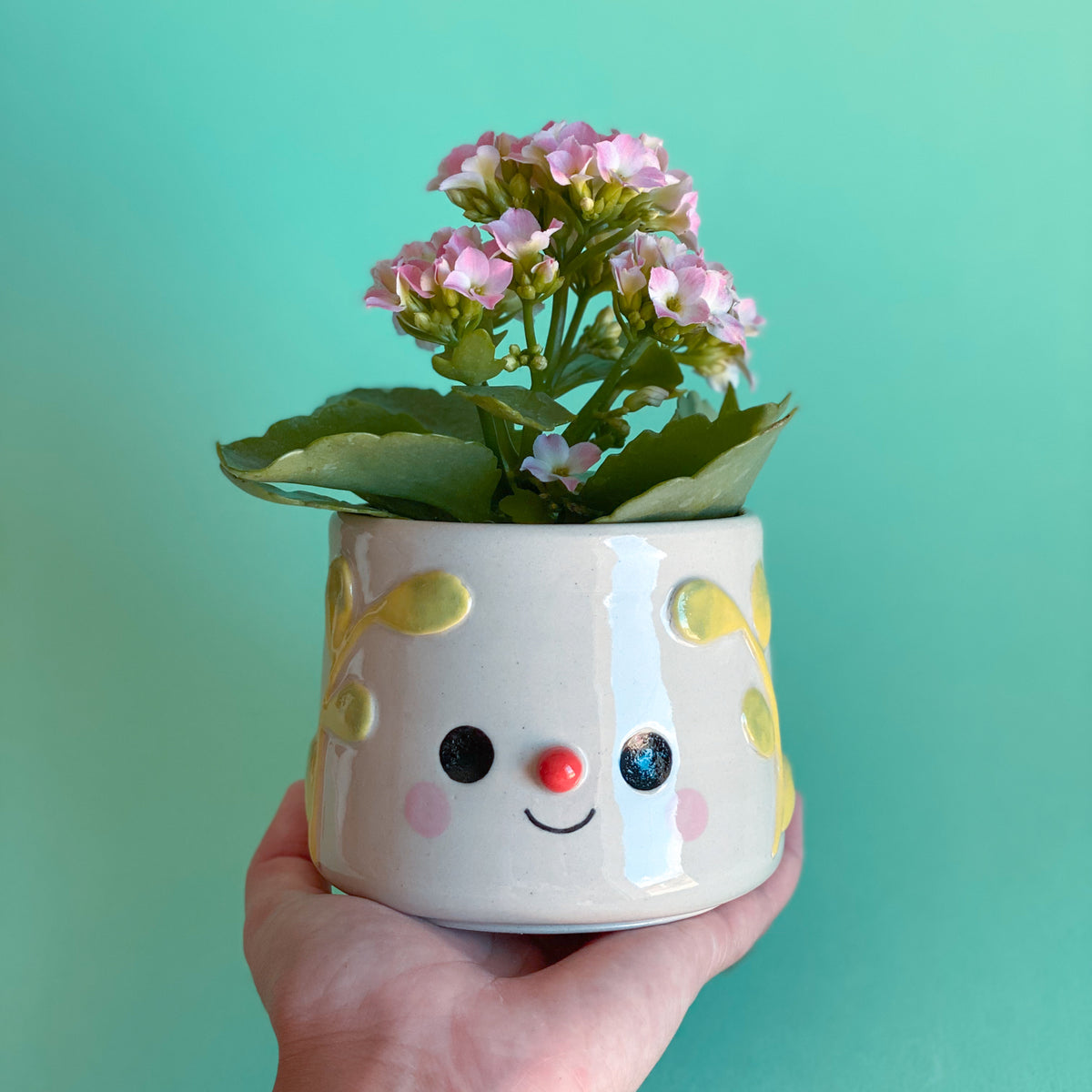 Feuillages - Petit pot de fleur