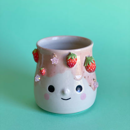Fraises étoilées - Pot de fleur