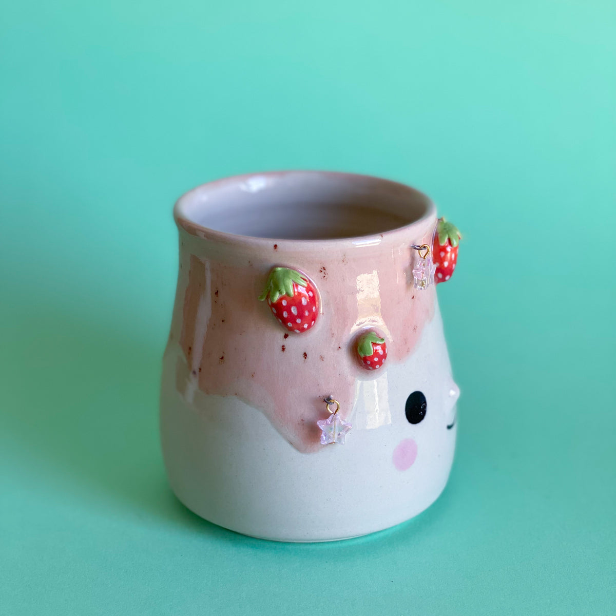 Fraises étoilées - Pot de fleur