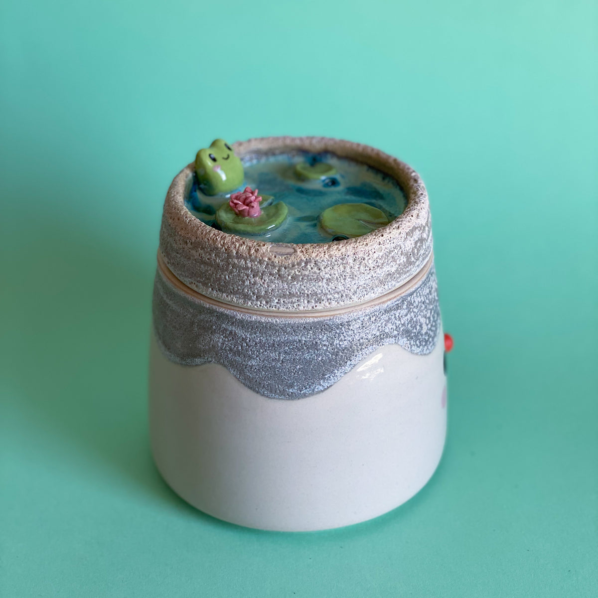 Bassin nénuphars - Boîte à couvercle