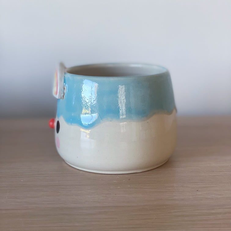 Passerelle colorée - Petit pot de fleur