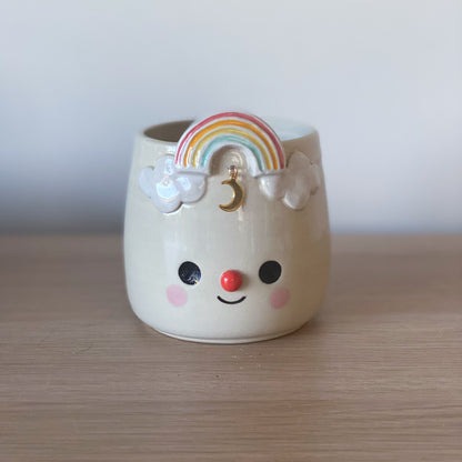 Arc en ciel lunaire - Petit pot de fleur
