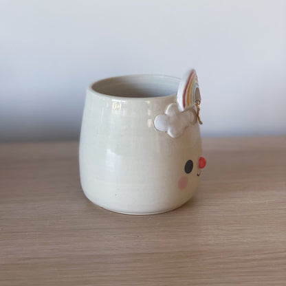 Arc en ciel lunaire - Petit pot de fleur
