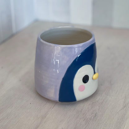 Portrait du Pingouin -  Pot de fleur