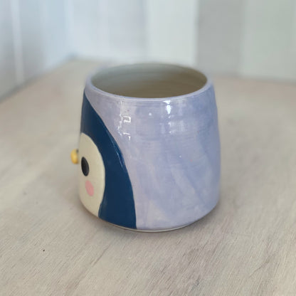 Portrait du Pingouin -  Pot de fleur