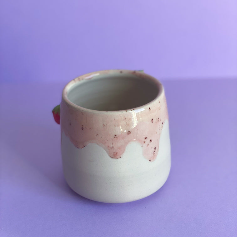 Fraises 04 - Pot de fleur