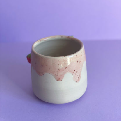 Fraises 04 - Pot de fleur