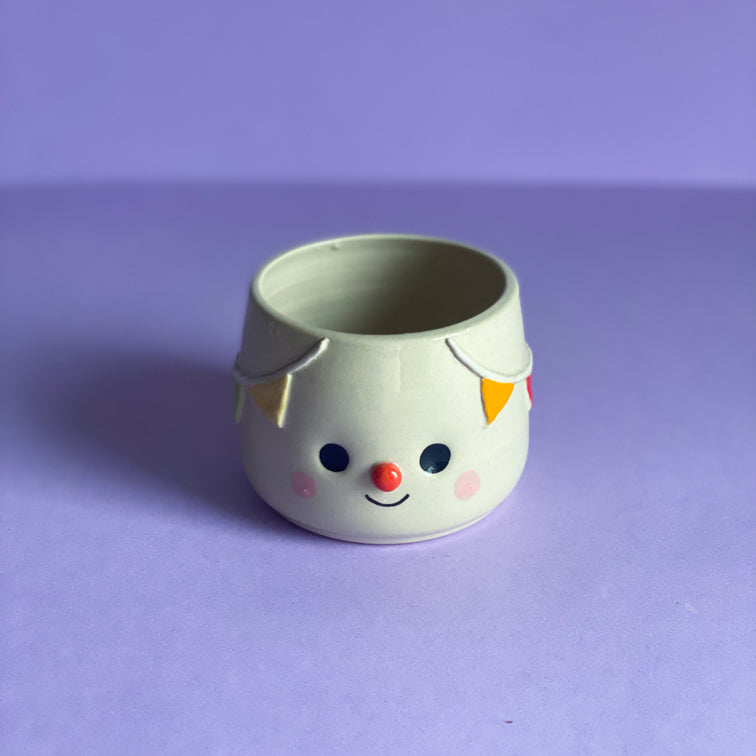 Fanion 07 -  Petit Pot de fleur