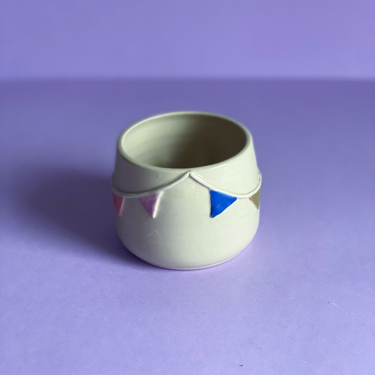 Fanion 07 -  Petit Pot de fleur