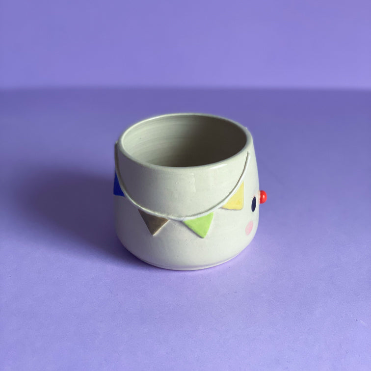 Fanion 07 -  Petit Pot de fleur