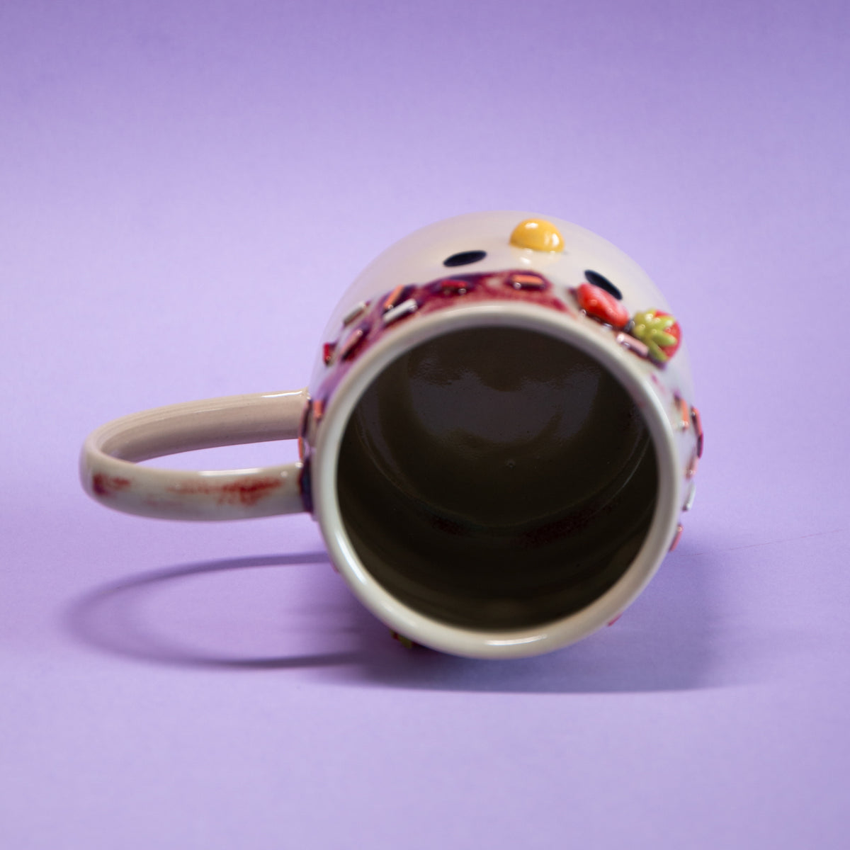 Yaourt Fraise - Tasse 450ml Recto Verso