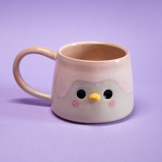 Écume rose - Tasse 400ml Recto Verso