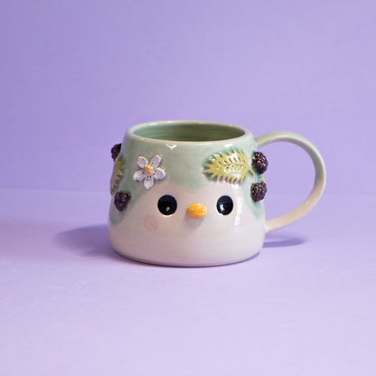 Cueillette aux mûres - Tasse 400ml Recto Verso