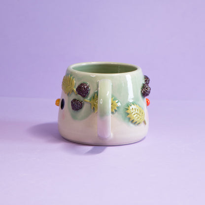 Cueillette aux mûres - Tasse 400ml Recto Verso