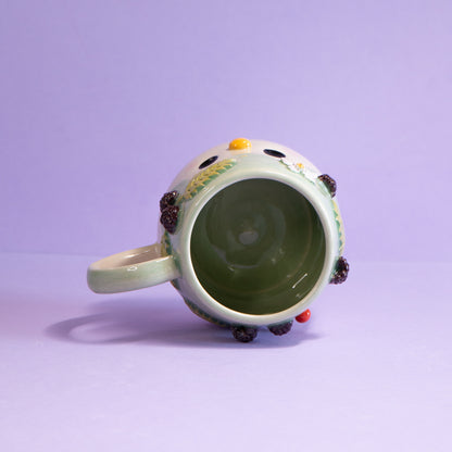 Cueillette aux mûres - Tasse 400ml Recto Verso