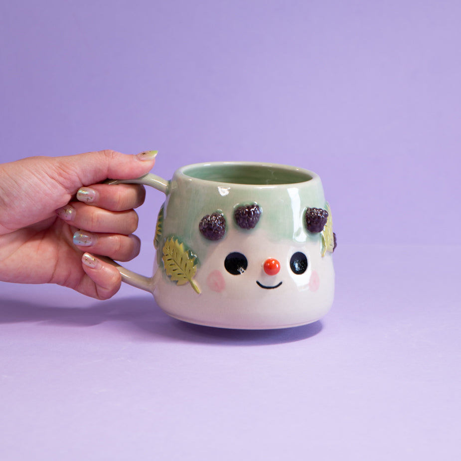 Cueillette aux mûres - Tasse 400ml Recto Verso