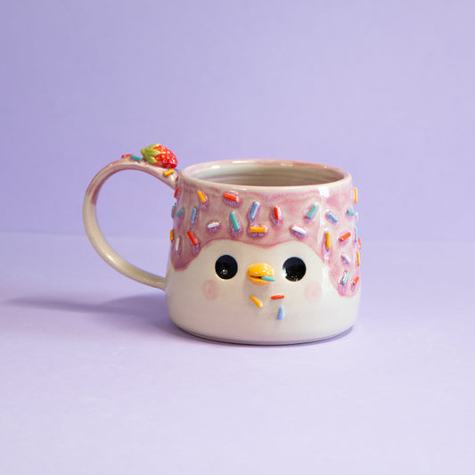 Sprinkles et fraise - Tasse 400ml Recto Verso