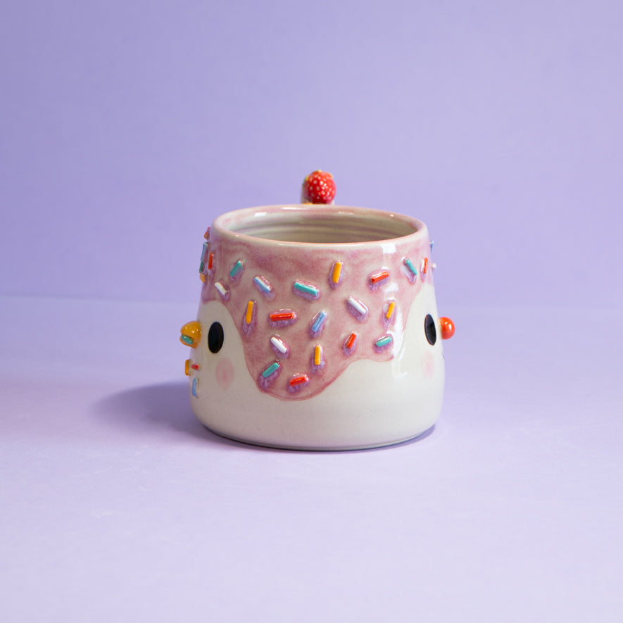Sprinkles et fraise - Tasse 400ml Recto Verso