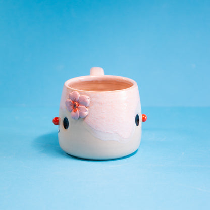 Sakura - Tasse 300ml Recto Verso - DEFAUT, REBORD DEFORMÉ