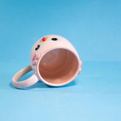 Sakura - Tasse 300ml Recto Verso - DEFAUT, REBORD DEFORMÉ