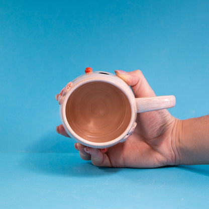 Sakura - Tasse 300ml Recto Verso - DEFAUT, REBORD DEFORMÉ