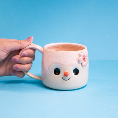 Sakura - Tasse 300ml Recto Verso - DEFAUT, REBORD DEFORMÉ
