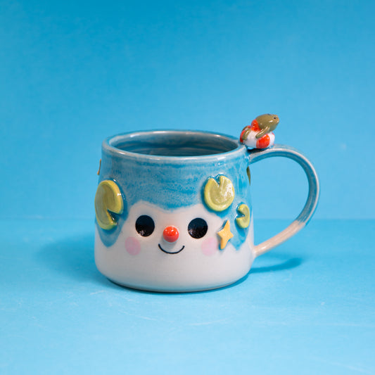Pause grenouille - Tasse 400ml Recto Verso