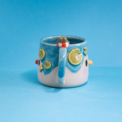 Pause grenouille - Tasse 400ml Recto Verso