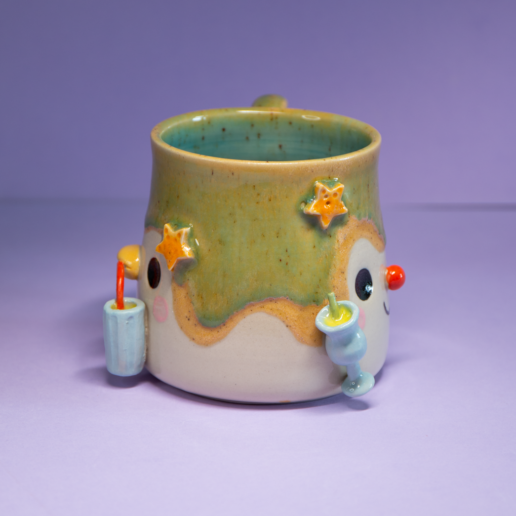 Plage - Tasse 400ml Recto Verso