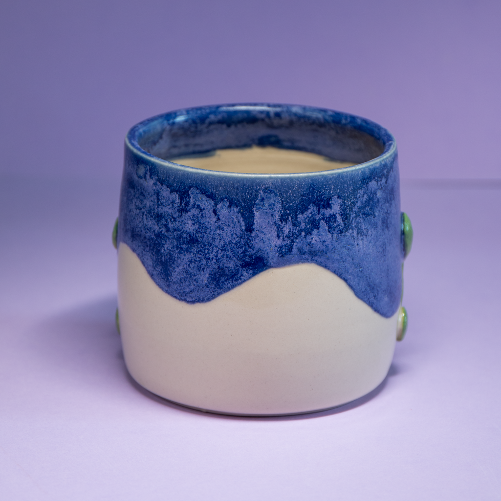 Feuillage nocturne - Pot de fleur