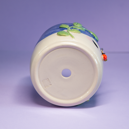 Feuillage nocturne - Pot de fleur