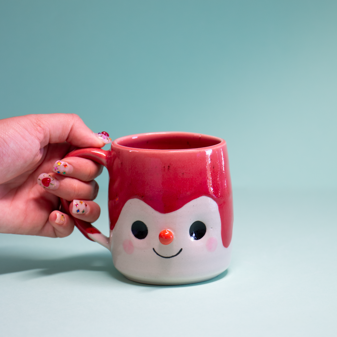 Dégradé framboise - Tasse 300ml Recto Verso