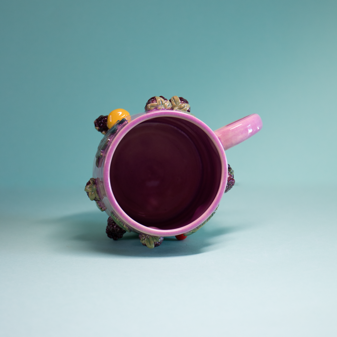 Mûres et feuille de chêne - Tasse 450ml Recto Verso