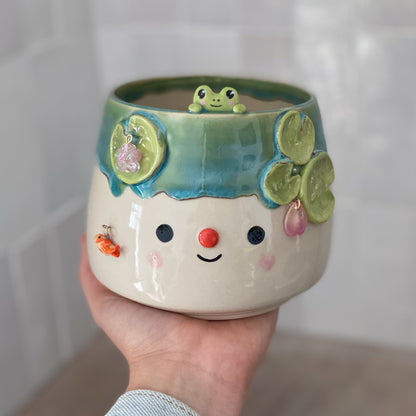 Nenuphar 01 - pot + soucoupe