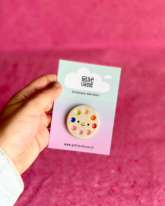 Broche Palette Bou'